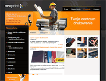 Tablet Screenshot of neoprint.pl